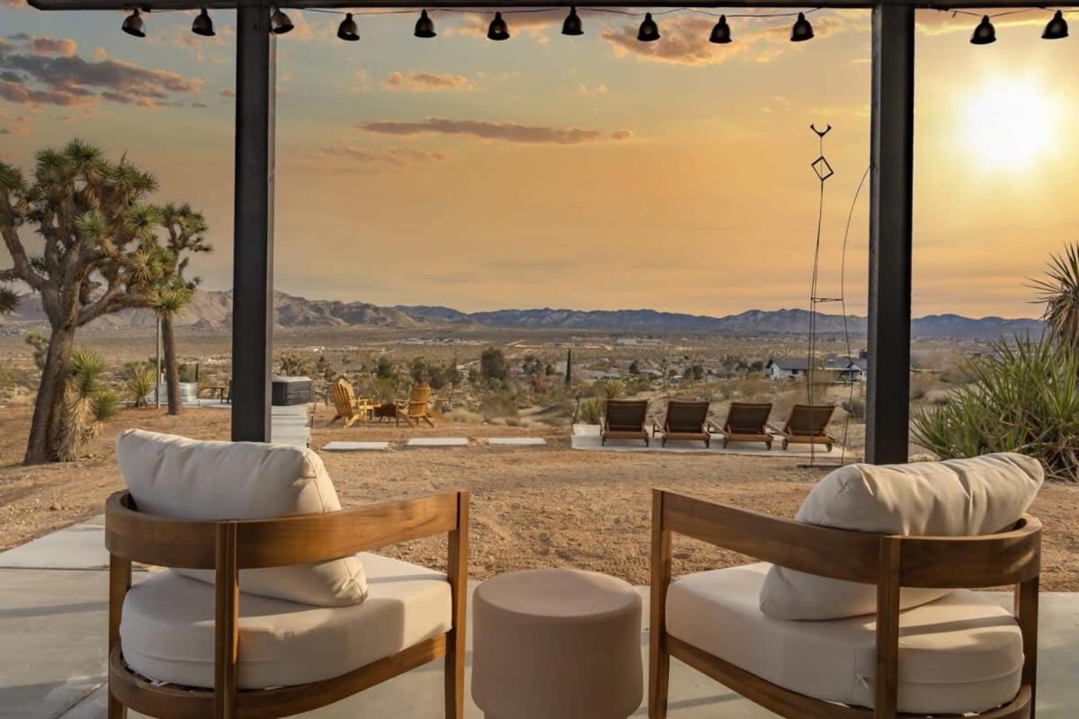 Kinetic House-Joshua Trees Sculptures Cowboy Pool Vila Yucca Valley Exterior foto